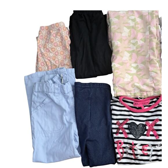 Girl's Bundle of Tops And Bottoms 13 Pieces Size 4/4T - Picture 2 of 5